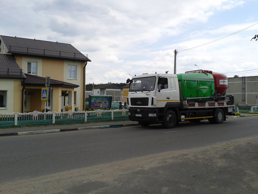 Мобильный комбикормовый завод МКЗ-3214 в Беларуси