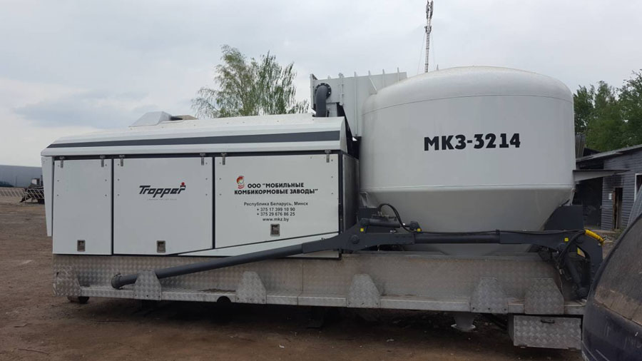 Мобильный комбикормовый завод в Удмуртии
