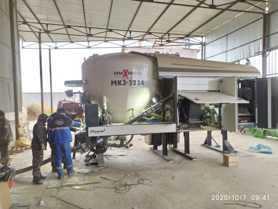 Мобильный комбикормовый завод в Удмуртии